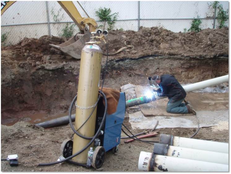 Horizontal Electrical Resistance Heating for DNAPL Remediation 