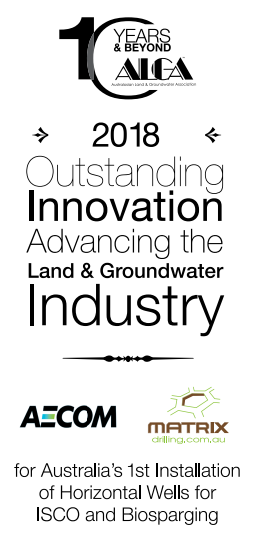 ALGA Outstanding Innovation Award Advancing the Land and Groundwater Industry